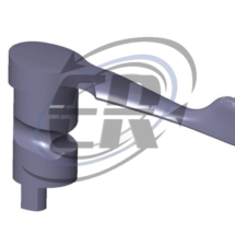 Kırma Kolu Cad Modelleme
